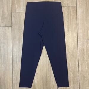 Offline by Aerie Real Me High Rise 7/8 Leggings Navy Blue Womens XL
